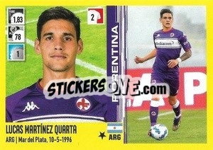 Sticker Lucas Martínez Quarta - Calciatori 2021-2022 - Panini