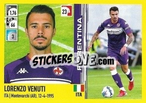 Sticker Lorenzo Venuti - Calciatori 2021-2022 - Panini