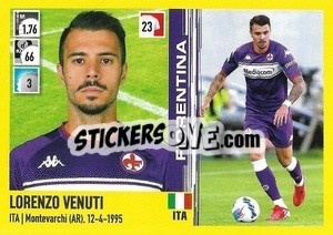 Cromo Lorenzo Venuti - Calciatori 2021-2022 - Panini