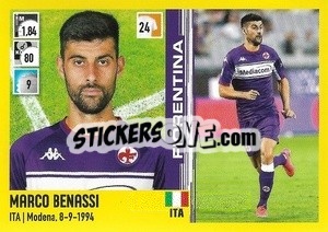 Sticker Marco Benassi - Calciatori 2021-2022 - Panini