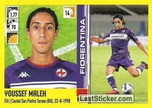 Sticker Youssef Maleh - Calciatori 2021-2022 - Panini