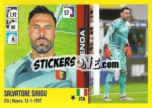 Sticker Salvatore Sirigu - Calciatori 2021-2022 - Panini