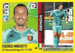 Sticker Federico Marchetti - Calciatori 2021-2022 - Panini