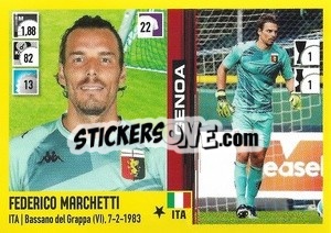 Sticker Federico Marchetti - Calciatori 2021-2022 - Panini