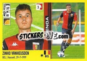 Cromo Zinho Vanheusden - Calciatori 2021-2022 - Panini