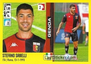 Cromo Stefano Sabelli - Calciatori 2021-2022 - Panini