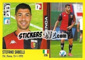 Figurina Stefano Sabelli - Calciatori 2021-2022 - Panini