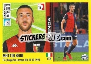 Cromo Mattia Bani - Calciatori 2021-2022 - Panini