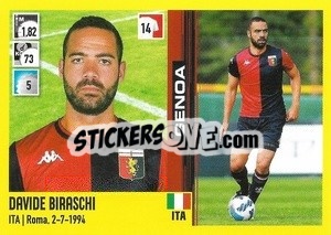 Cromo Davide Biraschi - Calciatori 2021-2022 - Panini