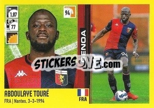 Figurina Abdoulaye Touré - Calciatori 2021-2022 - Panini