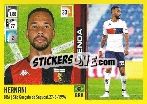 Figurina Hernani - Calciatori 2021-2022 - Panini