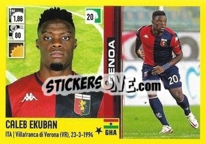 Sticker Caleb Ekuban - Calciatori 2021-2022 - Panini