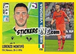 Cromo Lorenzo Montipò - Calciatori 2021-2022 - Panini