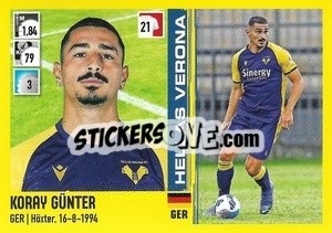 Sticker Koray Günter - Calciatori 2021-2022 - Panini
