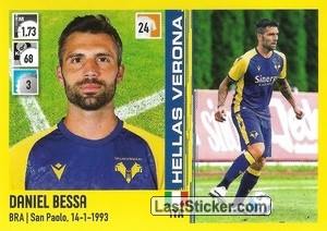 Sticker Daniel Bessa - Calciatori 2021-2022 - Panini