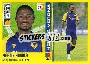 Sticker Martin Hongla - Calciatori 2021-2022 n. 181 - Panini