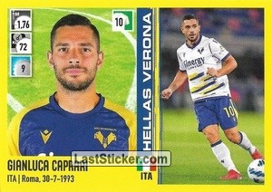 Sticker Gianluca Caprari - Calciatori 2021-2022 - Panini