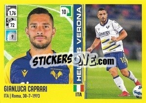 Cromo Gianluca Caprari - Calciatori 2021-2022 - Panini