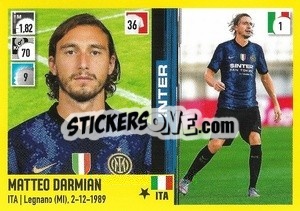 Sticker Matteo Darmian - Calciatori 2021-2022 - Panini