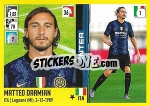 Cromo Matteo Darmian - Calciatori 2021-2022 - Panini