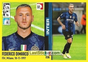 Sticker Federico Dimarco - Calciatori 2021-2022 - Panini