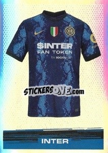 Figurina Inter (Maglia Home) - Calciatori 2021-2022 - Panini