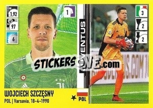 Figurina Wojciech Szczesny - Calciatori 2021-2022 - Panini