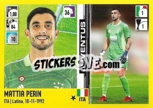 Cromo Mattia Perin - Calciatori 2021-2022 - Panini