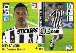 Sticker Alex Sandro - Calciatori 2021-2022 - Panini