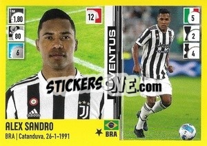 Sticker Alex Sandro - Calciatori 2021-2022 n. 217 - Panini