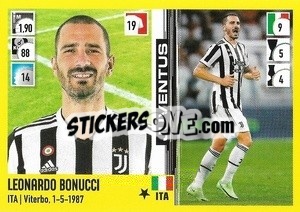 Sticker Leonardo Bonucci - Calciatori 2021-2022 n. 219 - Panini