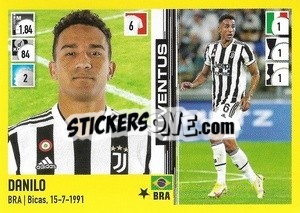 Figurina Danilo - Calciatori 2021-2022 - Panini