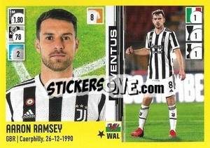 Sticker Aaron Ramsey - Calciatori 2021-2022 n. 225 - Panini