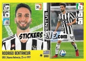 Sticker Rodrigo Bentancur - Calciatori 2021-2022 n. 226 - Panini