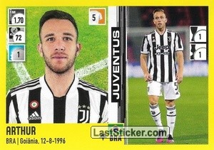 Sticker Arthur - Calciatori 2021-2022 - Panini