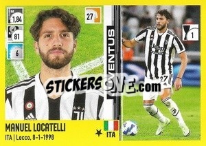 Figurina Manuel Locatelli - Calciatori 2021-2022 - Panini