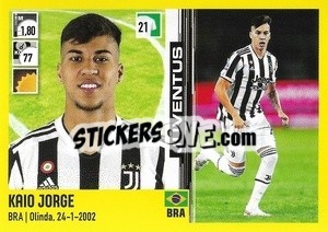 Figurina Kaio Jorge - Calciatori 2021-2022 - Panini