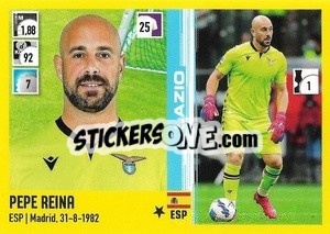 Sticker Pepe Reina - Calciatori 2021-2022 - Panini