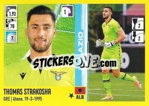 Sticker Thomas Strakosha - Calciatori 2021-2022 - Panini