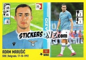 Sticker Adam Marušic - Calciatori 2021-2022 - Panini