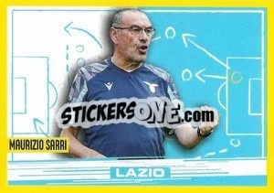 Figurina Maurizio Sarri - Calciatori 2021-2022 - Panini