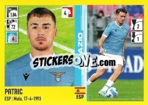 Sticker Patric - Calciatori 2021-2022 - Panini