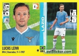 Sticker Lucas Leiva - Calciatori 2021-2022 - Panini