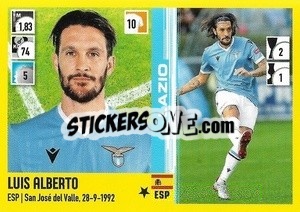 Figurina Luis Alberto - Calciatori 2021-2022 - Panini