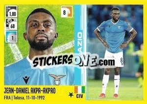 Cromo Jean-Daniel Akpa-Akpro - Calciatori 2021-2022 - Panini