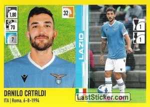 Sticker Danilo Cataldi - Calciatori 2021-2022 - Panini