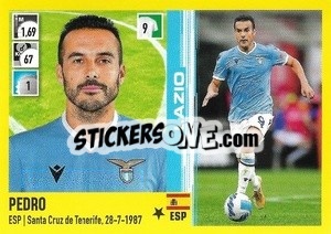 Sticker Pedro - Calciatori 2021-2022 - Panini