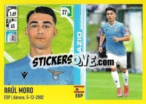 Sticker Raúl Moro - Calciatori 2021-2022 - Panini