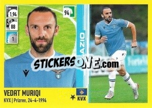 Cromo Vedat Muriqi - Calciatori 2021-2022 - Panini