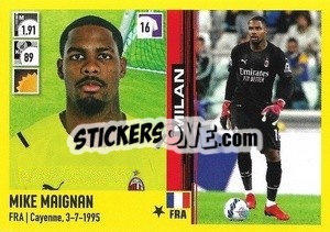 Figurina Mike Maignan - Calciatori 2021-2022 - Panini